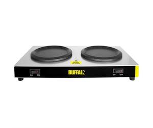 Buffalo Twin Coffee Jug Hot Plate L413 Catering Beverage Hotplate