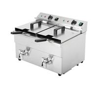 Buffalo Twin Tank Induction Fryer 2x3kW