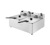 Buffalo Double Electric Fryer, 5Ltr