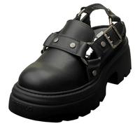 Buffalo Vega Vegan Womens Clog Shoes in Black - 5 UK