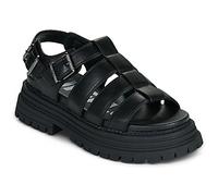 Buffalo Wedge sandals LENNOX FISHER in Black 3