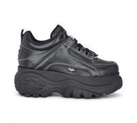 Buffalo Womens Black Chunky Platform Fashion Trainers - 1339-14 Faux Leather - Size EU 39