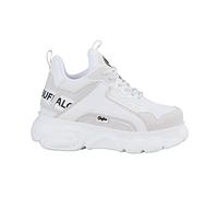 Buffalo for woman. 1630425 Sneakers CLD Chai Street low white, beige -Platform height: 5cm (41), 3 to 5 cm, Laces, Casual