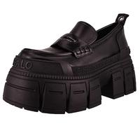 Buffalo Women's Loafer Gospher Loafer Vegan 1622348 Black, black, 8 UK