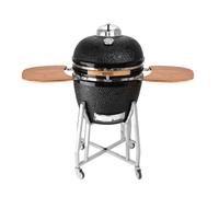 Buffalo XL Ceramic Kamado BBQ Grill 22" - DR826