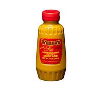 Buffalo's Own Weber's Brand Horseradish Mustard Squeeze Bottle 12oz.