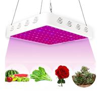Buffcy 1000W LED Grow Lights with Fan, Energy Saving Timable Full Spectrum Plant Light, Grow Light Panel Promote Plant Germination, Flowering, Fruiting（96 PCS LED） [Energy Class A]