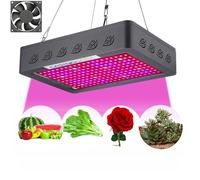 Buffcy LED Grow Lights for Indoor Plants Full Spectrum with Fan, 2000W Energy Saving LED Grow Lights, Plant Lights for Indoor Growing Seedling, Flowering, Fruiting（200 PCS LED） [Energy Class