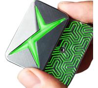 Buffcy Lightning Infinite Fidget Slider, Fidget Hand Spinners (Greenlight)