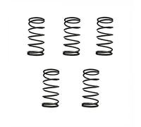 Buffer Compression 5 Pcs, Compressed Springs, 3mm Wire Diameter X 34mm Outer Diameter X (20-100) Mm Free Length, Spring Steel Compressed Springs Spiral Loaded(3x34x25mm)