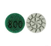 Buffer grinding disc 1 inch for For Marble granite quartz concrete and engineered stone s delivers consistent results through all stages of prep (800 Grit)