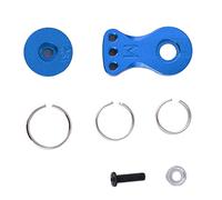 Buffer Metal Steel Ring Gear Arm RC Vehicle 1/10 1/8 Car Model CNC Precision Machining - Strong Durable Red Blue Titanium N10221R N10221NB N10221T (Blue (N10221NB))