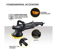 Buffer Polisher 700W Car Polishing Machine 6inch 21mm Random Orbit DA Polisher Professional 150mm Dual Action Buffer Car Polishing Wax Machine for Car Detailing (Color : Polisher K2) (Polisher K1 )