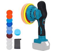 Buffer Polisher Compatible with Makita 18v Battery, Cordless 6 Inch Orbital Buffer, Brushless Motor Car Buffer for Boat, Car Polishing and Waxing (Tool Only, NO Battery )
