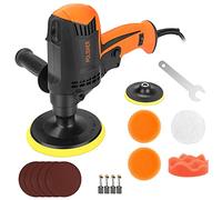 Buffer Polisher zerotop 980W Car Furniture Polishing Machines Portable Electric Polisher Kit Rotary Car Polishers and Buffers Machines with 850-3200 RPM, 6 Variable Speeds for Sanding Polishing