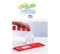 Buffer Quality | Silicone Ice Cube Tray With Lid - Ice Cube Trays With Non-stick, Non-spill - Ice Trays For Whiskey Coctail Water Chocolate - Bpa Free - Ice Molds With Stackable Lids Square, 12 Ices