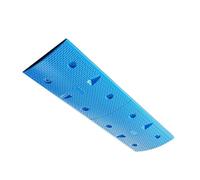 Buffer Zone 100cm Traffic Slow Down, Thickness 3.5cm Speed Bump Parking Lot,for Shopping Malls School Gate Entrance(Blue)