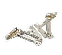 Buffering self-Closing Hinge, XK592-2 Symmetrical Spring Hinge Cabinet Upper Flap 90 Degree Folding Support(Right Side)