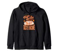 Buffet Ballet Taste Encore Funny Autumn Pie Humor Food Zip Hoodie