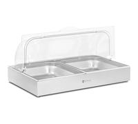 Buffet Display Case 8 L Royal Catering 535 x 335 x 250 mm - Buffet Displays by Silver