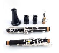 Buffet Professional Ebony Clarinet A Tune 17 Key Silver Plated Copper Clarinet