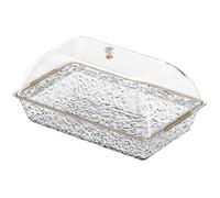 Buffet Serving Tray - Multi Compartment Party Dish with Lid | Tableware Organizer for Appetizers, Fruits, Snacks, Salads, Family Events, Picnics, Restaurants, Catering Use and Restaurant Catering