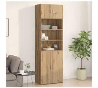 Buffet Sideboard Artisan Oak 70x42.5x40cm Engineered Wood Rustic Storage Console