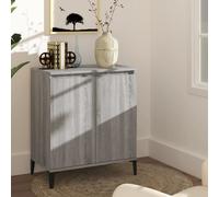 Buffet Sideboard Storage Cabinet Stand w/ 2 Doors & Compartment Wooden Cupboard