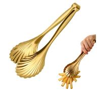 Buffet Tongs Set - Stainless Steel Utensils 165g, Charcuterie Serving Tool | Precision Grip Design Food Handling Control System Kitchen Dining Serving Equipment Multipurpose Utility Accessory Setup Fo