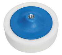 Buffing & Polishing Foam Head - 150 X 50mm - 5/8" Unc Thread - Dense & Firm