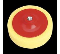 Sealey Compounding Head Yellow Coarse Foam 150mm M14 Thread