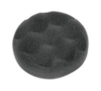 Buffing & Polishing Foam Head Hook-and-Loop Ø80 x 25mm Black/Soft - Sealey PTCCH