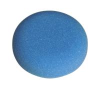 Buffing & Polishing Foam Head Hook-and-Loop Ø80 x 25mm Blue/Medium - Sealey PTCC