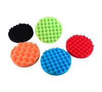 Buffing Polishing Pads, 7PCS 7inch Foam Buffing Polishing Pads Kit Car Buffing Kit Backing Plate Mix Cutting Force Buffing Pads Cutting Polishing Pad Kit for Car Buffer Polish Wax