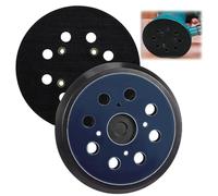 Buffing Random Orbital Sander 5 Inch 8 Hole, Hook and Loop Backing Pad, Replacement Sander Pad for Bosch PEX 300, PEX 400 AE, PEX 4000 AE Dewalt DWE6421 6421K DWE6423 DWE64233 6423K N329079