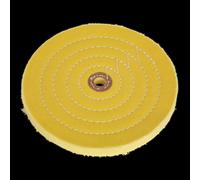 Sealey Bg200Bwc Buffing Wheel ?200 X 16Mm 16Mm Bore Coarse