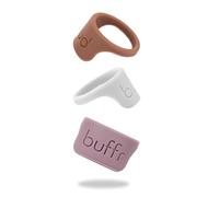 BUFFR Silicone Ring Protector for Working Out - Wedding Band Guard for Gym & Fitness - Secure, Non-Slip Rubber Ring Cover for Women, 4, Silicone, No Gemstone