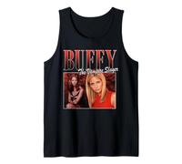 Buffy The Vampire Slayer 90's Buffy Collage TV Show Tank Top