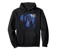 Buffy The Vampire Slayer Blue Vintage Scooby Gang Pullover Hoodie