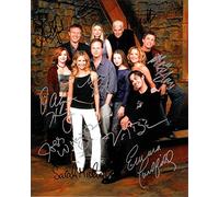 Buffy The Vampire Slayer Cast of 10 Autograph Signed A4 Photo Print