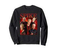 Buffy The Vampire Slayer Iconic Spike 90's Collage Poster Sweatshirt