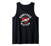 Buffy The Vampire Slayer Sunnydale Slayers Heart TV Show Tank Top, Men, Black, Large