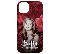 Buffy with Stake Portrait Red Gothic Background TV Show Case for iPhone 14 Plus