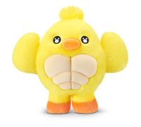 BUFFYS Series 1 8 Inch Plush (Chicken) by ZURU | Soft-but-strong buddy; playfully buff muscly plush; ultra-soft & cuddly; 6 to collect; gift for kids & teens