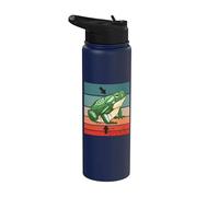 Bufo alvarius Toad Desert Toads Amphibian Frog Frogs Animal Stainless Steel Insulated Water Bottle