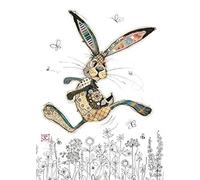 Bug Art Blank Greeting Card - Hesper Hare G034