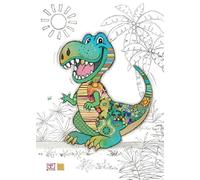 Bug Art Blank Greeting Card - Rufus Rex