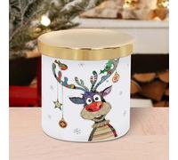 Bug Art Christmas Rudolph Candle LP54153