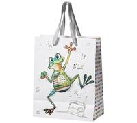 Bug Art Gift Bag, Freddie Frog, Medium