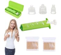 Bug Bite Suction Tool, Insect First Aid Extractor with Storage Box, Vacuum Venom Extractor with 3 Size Suction Cup, Storage Box for Hiking Camping Supplies and Essentials (1)